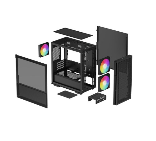 Корпус Deepcool CH360 R-CH360-BKAPE3-G-1