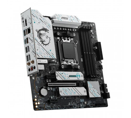 Материнская плата MSI B650M GAMING PLUS WIFI B650, AM5, 4*DDR5, 1*PCIEx16, 2*PCIEx1, 2*M.2, 2*TypeC, 3*USB3.2Gen2, 6*USB3.2Gen1, 4*USB2.0, 4*SATA3.0, 2.5G, DP, HDMI, M-ATX, RTL
