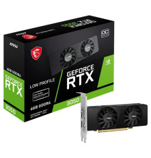 Видеокарта MSI RTX3050 LP 6G OC 6GB, GDDR6/96-bit