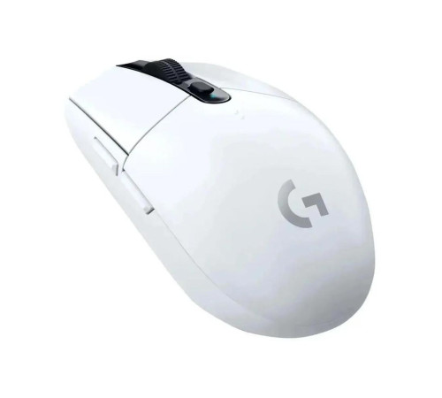 Мышь беспроводная игровая Logitech G304 Lightspeed, 200-12000dpi, 2.4GHz, USB приемник LIGHTSPEED™, 6 программируемых кнопок, белый