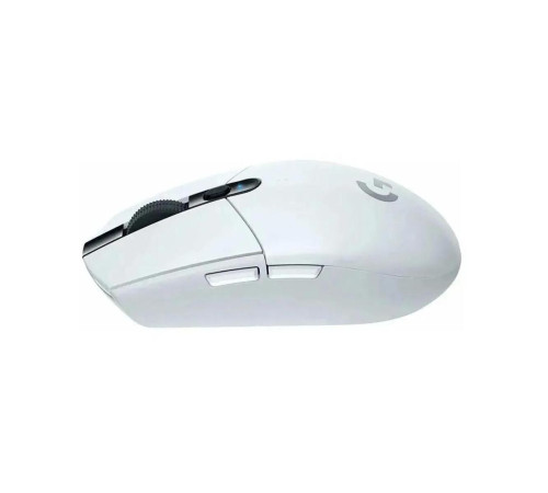 Мышь беспроводная игровая Logitech G304 Lightspeed, 200-12000dpi, 2.4GHz, USB приемник LIGHTSPEED™, 6 программируемых кнопок, белый