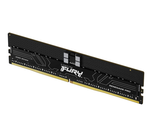 Модуль оперативной памяти Kingston 16GB FURY Renegade Pro Black EXPO DDR5 6400Mhz RDIMM ECC Registered DIMM (Single Module) 1RX8 32-39-39 1.4V 288-pin 16Gbit