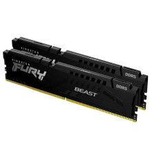 Модуль оперативной памяти Kingston 32GB FURY Beast Black EXPO DDR5 5600Mhz DIMM, Kit 2*16gb, 1RX8, 36-38-38, 1.25V, 288-pin, 16Gbit, RTL