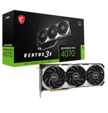 Видеокарта MSI RTX4070 VENTUS 3X E 12GB, GDDR6X/192-bit