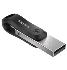 USB накопитель 64GB SanDisk iXpand USB 3.2 Gen 1, черный/серебристый