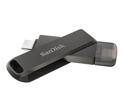 USB накопитель 128GB SanDisk iXpand USB 3.2 Gen 1, черный