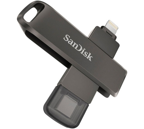 USB накопитель 128GB SanDisk iXpand USB 3.2 Gen 1, черный