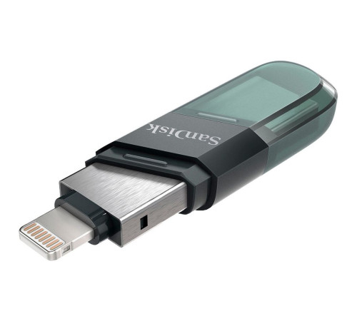 USB накопитель 256GB SanDisk iXpand USB 3.2 Gen 1, зеленый