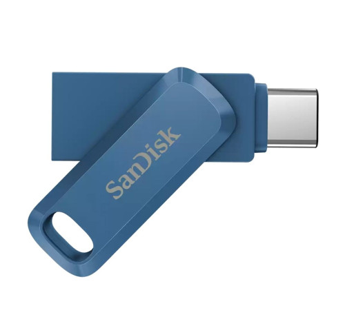 USB накопитель 64GB SanDisk Ultra Dual USB 3.2 Gen 1, синий