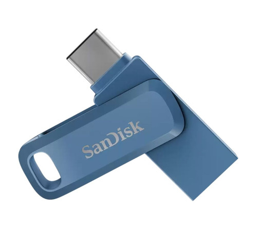 USB накопитель 64GB SanDisk Ultra Dual USB 3.2 Gen 1, синий