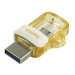 USB накопитель 64GB SanDisk Ultra Dual USB 3.2 Gen 1, золотистый