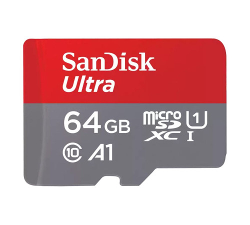 Карта памяти microSDXC 64GB SanDisk Ultra SDSQUAB-064G-GN6MN Class 10 UHS-I