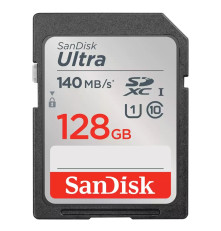 Карта памяти SDXC 128GB SanDisk Ultra SDSDUNB-128G-GN6IN Class 10 UHS-I