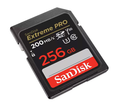 Карта памяти SDXC 256GB SanDisk Extreme Pro Class 10 UHS-I U3 V30
