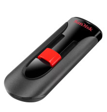 USB накопитель 256GB SanDisk Cruzer Glide USB 2.0, черный/красный