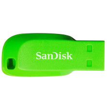USB накопитель 16GB SanDisk Cruzer Blade USB 2.0, зеленый
