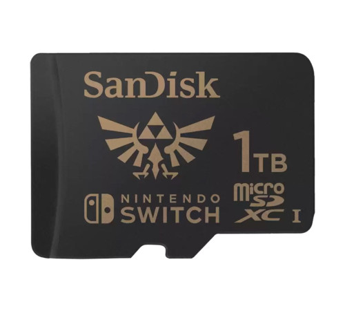 Карта памяти MicroSDXC 1TB SanDisk Nintendo, UHS-I, Class 10, U3