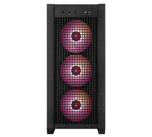 Корпус ASUS TUF GAMING GT302 TG ARGB BLACK (90DC00I0-B19000) GT302/ARGB FANS/BLK