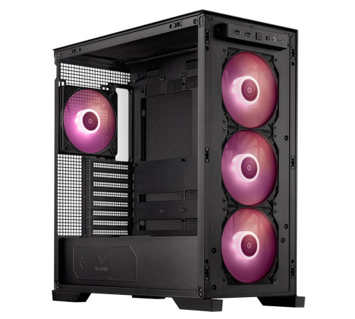 Корпус ASUS TUF GAMING GT302 TG ARGB BLACK (90DC00I0-B19000) GT302/ARGB FANS/BLK