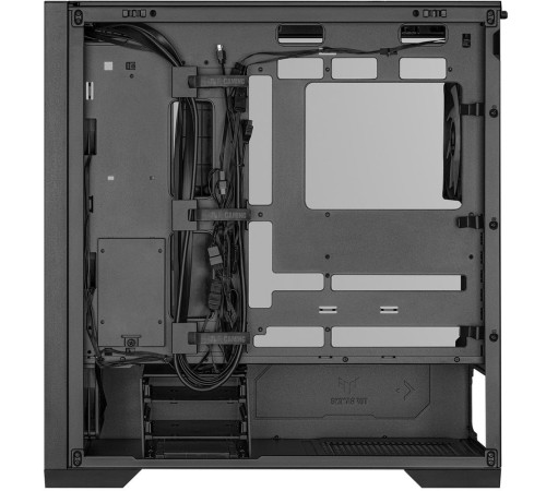 Корпус ASUS TUF GAMING GT302 TG ARGB BLACK (90DC00I0-B19000) GT302/ARGB FANS/BLK