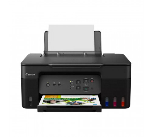 МФУ струйное Canon Pixma G3430, A4, цветная печать, 6 стр/мин, 4800x1200 dpi, USB/WiFi/СНПЧ, чёрный корпус (5989C009АА)