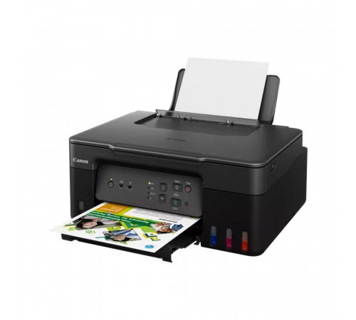 МФУ струйное Canon Pixma G3430, A4, цветная печать, 6 стр/мин, 4800x1200 dpi, USB/WiFi/СНПЧ, чёрный корпус (5989C009АА)