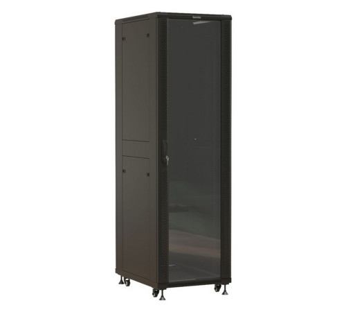 Шкаф Hyperline TTBR-4261-DD-RAL9004, черный