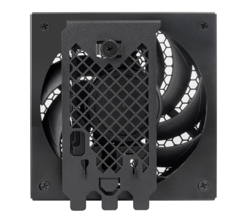 Адаптер для внешнего корпусного вентилятора Silverstone G56FDP02B000020, черный