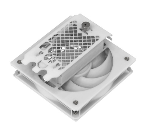 Адаптер для внешнего корпусного вентилятора Silverstone G56FDP02W000020, белый