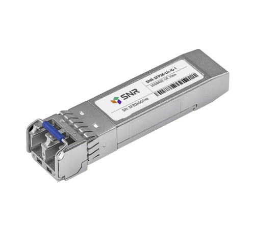 Трансивер SNR Модуль SFP28, 25GBASE-LR, LC, 10км, SNR-SFP28-LR-10