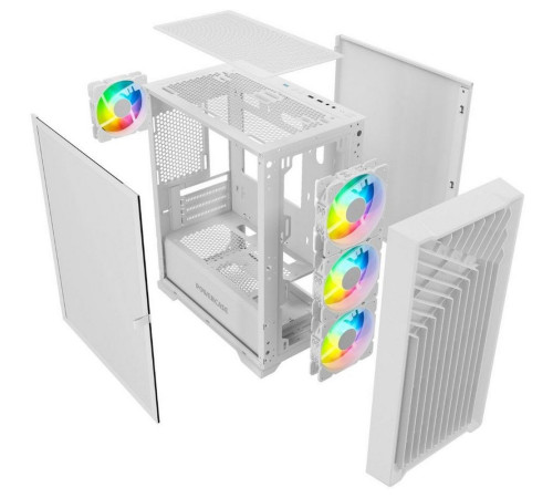 Корпус Powercase Mistral Micro X4W (CMMXW-L4)