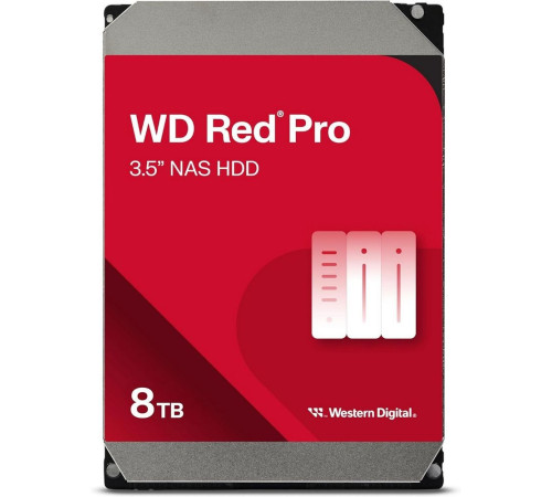 Жесткий диск 8TB Western Digital Red Pro WD8005FFBX