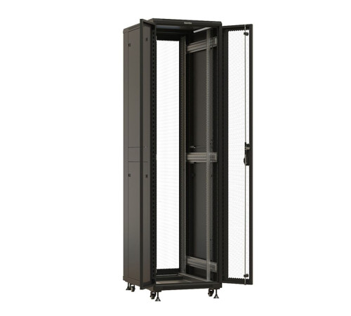 Шкаф Hyperline TTBR-4762-DD-RAL9004, черный