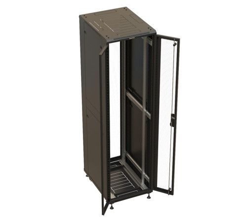 Шкаф Hyperline TTBR-4762-DD-RAL9004, черный