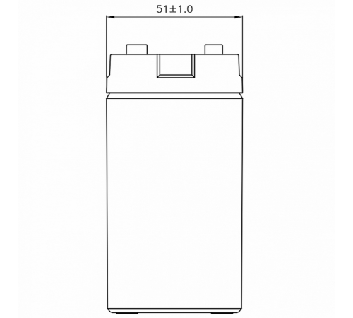 Аккумуляторная батарея CSB HR1224W F2 F1