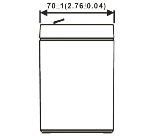 Аккумуляторная батарея WBR HRL1225W