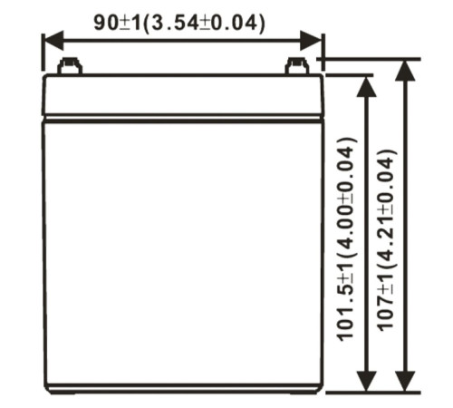 Аккумуляторная батарея WBR HRL1225W