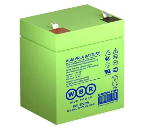 Аккумуляторная батарея WBR HRL1225W