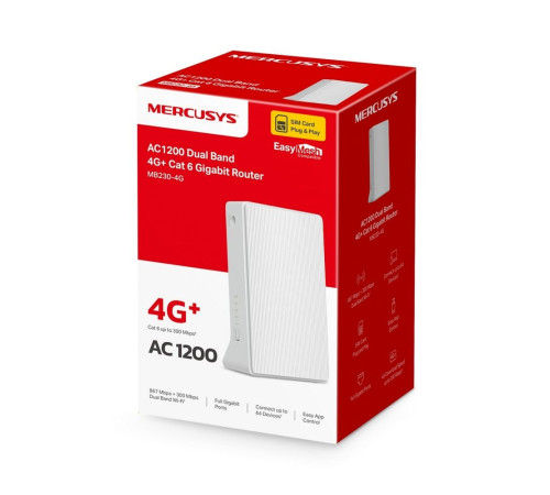 Маршрутизатор Mercusys MB230-4G