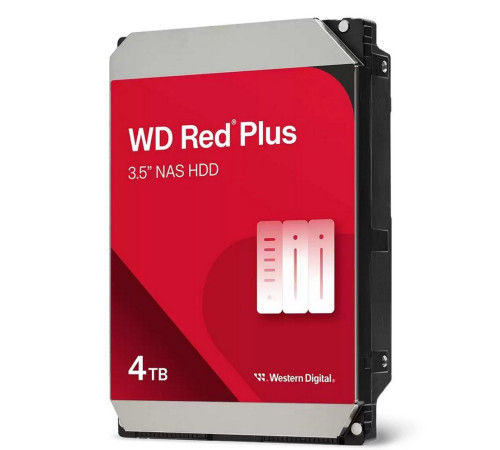 Жесткий диск 4TB Western Digital Red Plus WD40EFPX