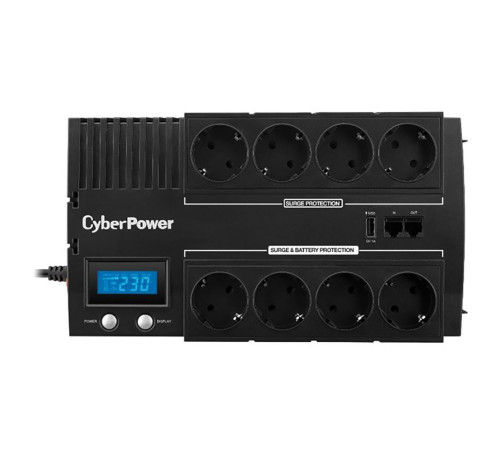 Источник бесперебойного питания CyberPower BR1200ELCD, черный