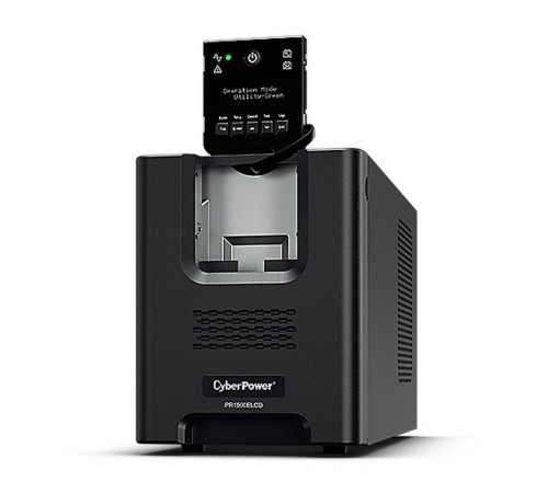 Источник бесперебойного питания CyberPower PR1500ELCD, черный