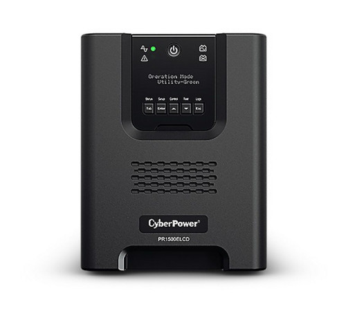 Источник бесперебойного питания CyberPower PR1500ELCD, черный