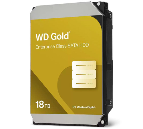 Жесткий диск 18TB Western Digital Gold WD181KRYZ