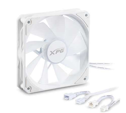 Вентилятор для корпуса XPG VENTOR120ARGBPWM3C-WHCWW, белый (комплект 3 шт.)