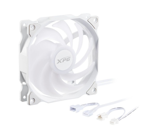 Вентилятор для корпуса XPG VENTO120ARGBPWM3C-WHCWW, белый (комплект 3 шт.)