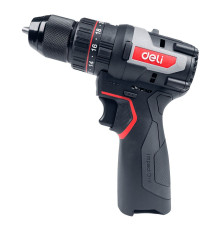 Дрель-шуруповерт аккумуляторная ударная Deli DE-CZ16-1D2 (2 АКБ*2Ач+ЗУ, 16В, 45Нм, сумка)