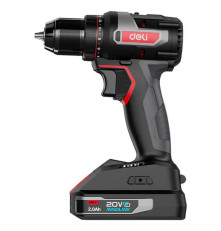 Дрель-шуруповерт аккумуляторная Deli DE-DZ20-1D2 (2 АКБ*2Ач+ЗУ, 20В, 10мм, 50Нм, сумка)