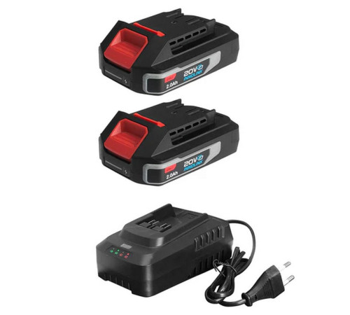 Дрель-шуруповерт аккумуляторная Deli DE-DZ20-1D2 (2 АКБ*2Ач+ЗУ, 20В, 10мм, 50Нм, сумка)