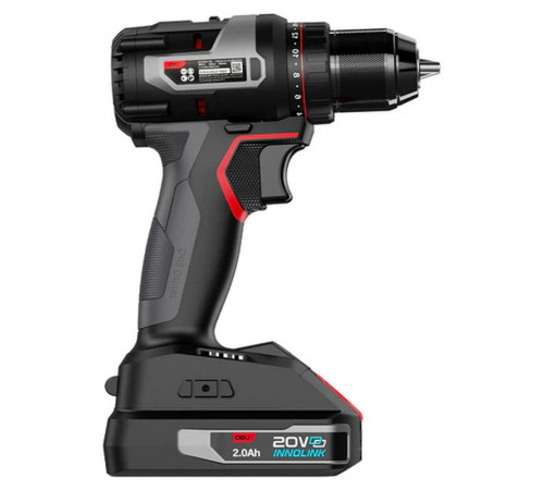 Дрель-шуруповерт аккумуляторная Deli DE-DZ20-1D2 (2 АКБ*2Ач+ЗУ, 20В, 10мм, 50Нм, сумка)